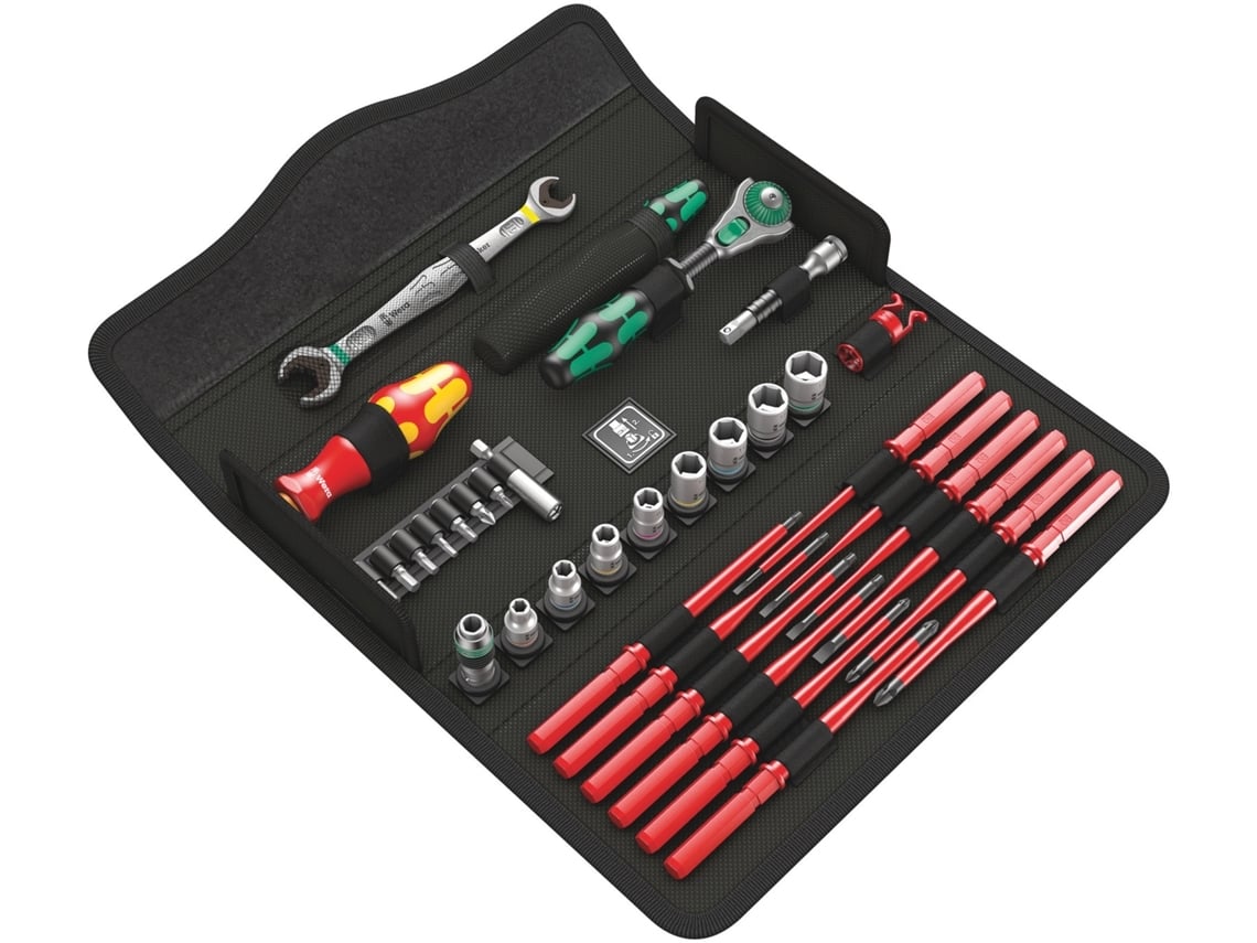 Conjunto Com Alça E Hastes Intercambiáveis Kraftform Kompakt W 2 WERA 05135870001