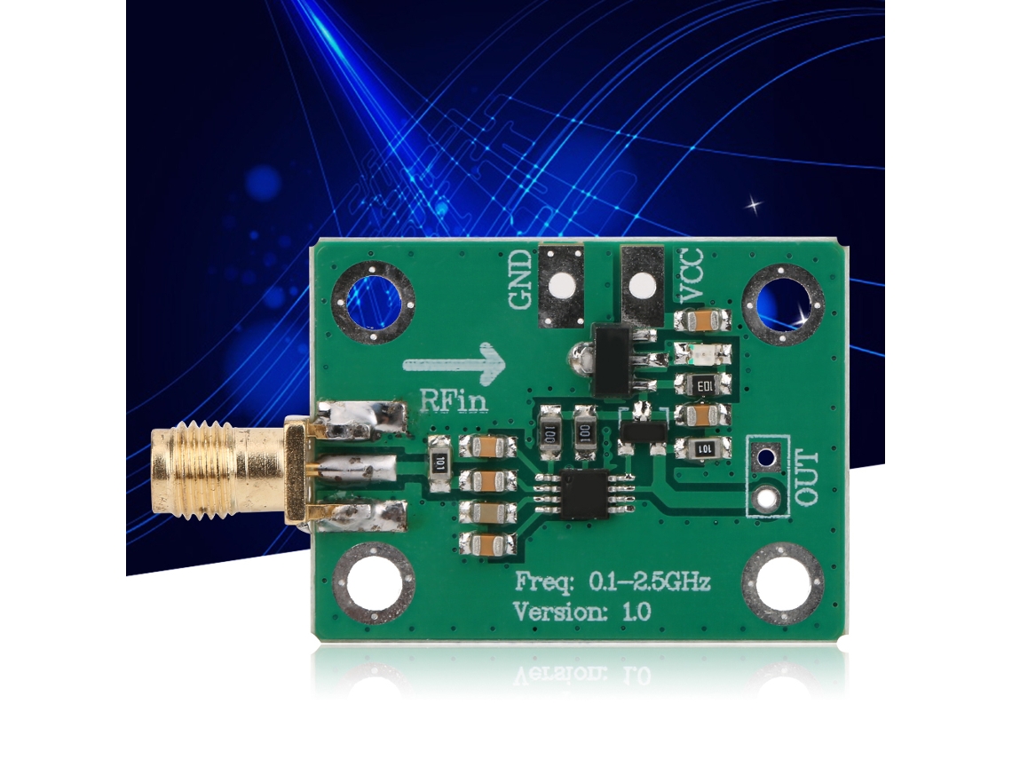 Ad8313 Detector Logarítmico Rf Sinal Log Saída Medidor De Potência Controlador 0,1 2,5 Ghz Slowmoose