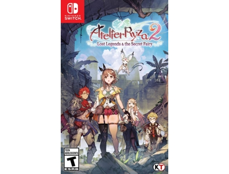 Jogo Nintendo Switch Nsw Atelier Ryza 2: Lost Legends & The Secret Fairy