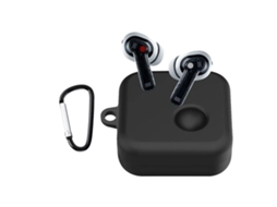 Capa de Silicone Mali para Fones Nothing Ear, Resistente a Impactos e Arranhões com Gancho de Liga