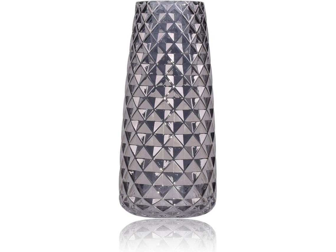 Vaso De Cristal Alto E Delgado Para Decoração De Mesa, Flores E Adornos Domésticos, 21 Cm