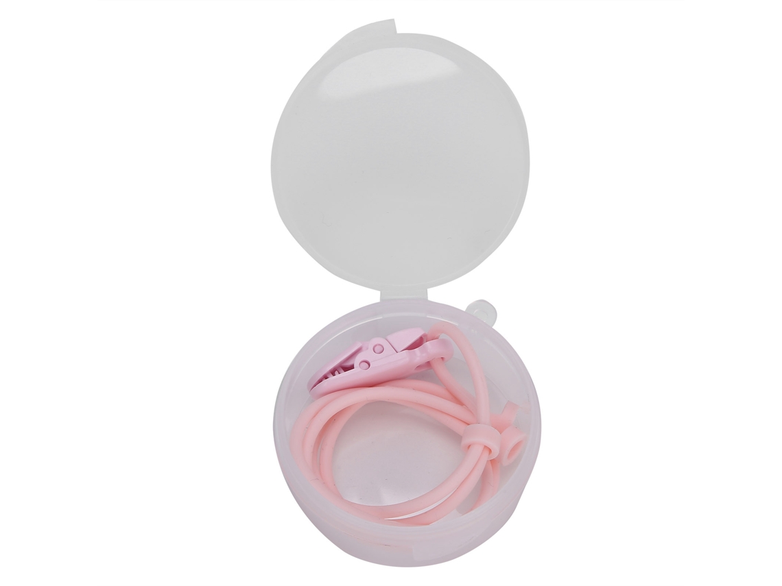 Cordão de Segurança Elástico para Aparelhos Auditivos, Rosa AQUAFORGE