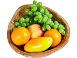 Saladeira Madeira Decoração Retrô Porta Chaves Decorativo Lanches Alimentos Joias Cozinha Estar Quarto GOKOCO
