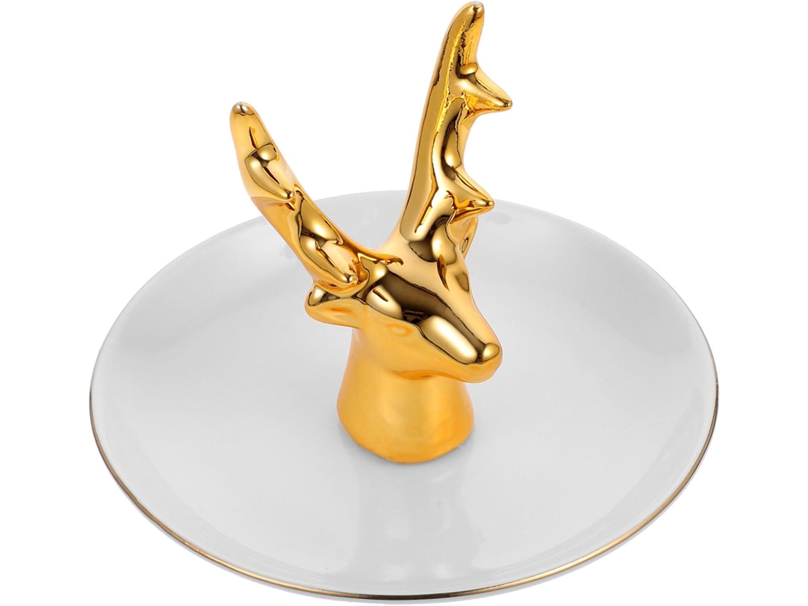 Bandeja de cerâmica GOKOCO em formato de coração, decorativa