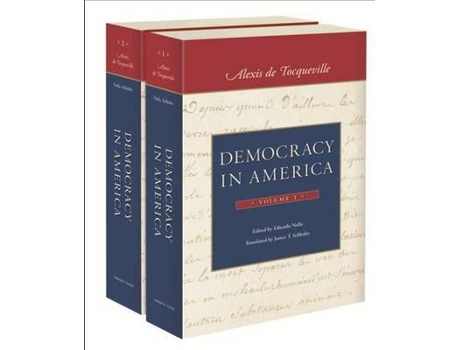 Livro Democracy in America de Alexis de Tocqueville (Inglês)