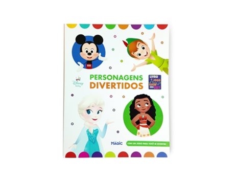 Livro Disney - Personagens Divertidos De Magic Kids (português Do Brasil)