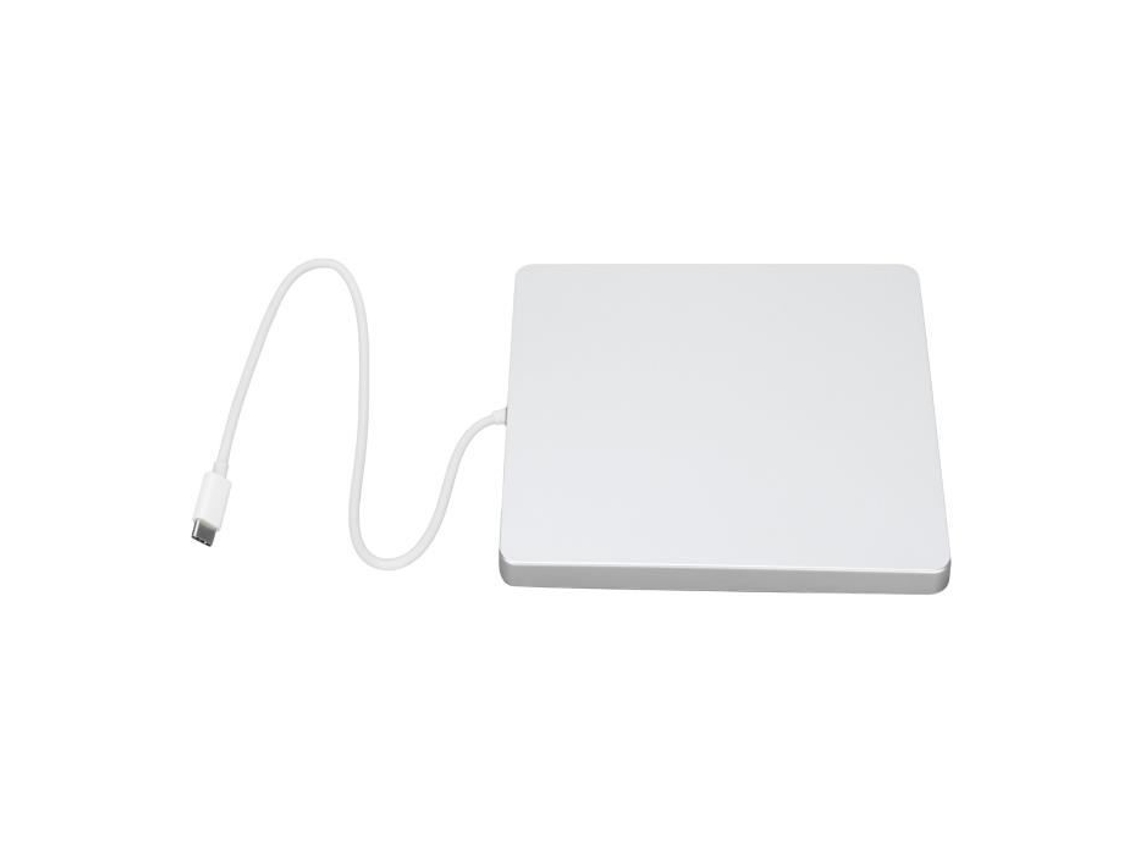 Unidade Óptica de Dvd Externo HURRISE Tipo-C Velocidade Externa Estável 5 Gb/S Plug Play Boa Compatibilidade Leitor de Dvd