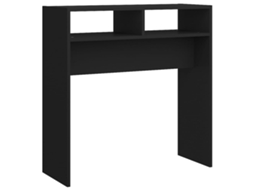 Console Table, Console Tables Vidaxl Preto Madeira Processada (n/a)