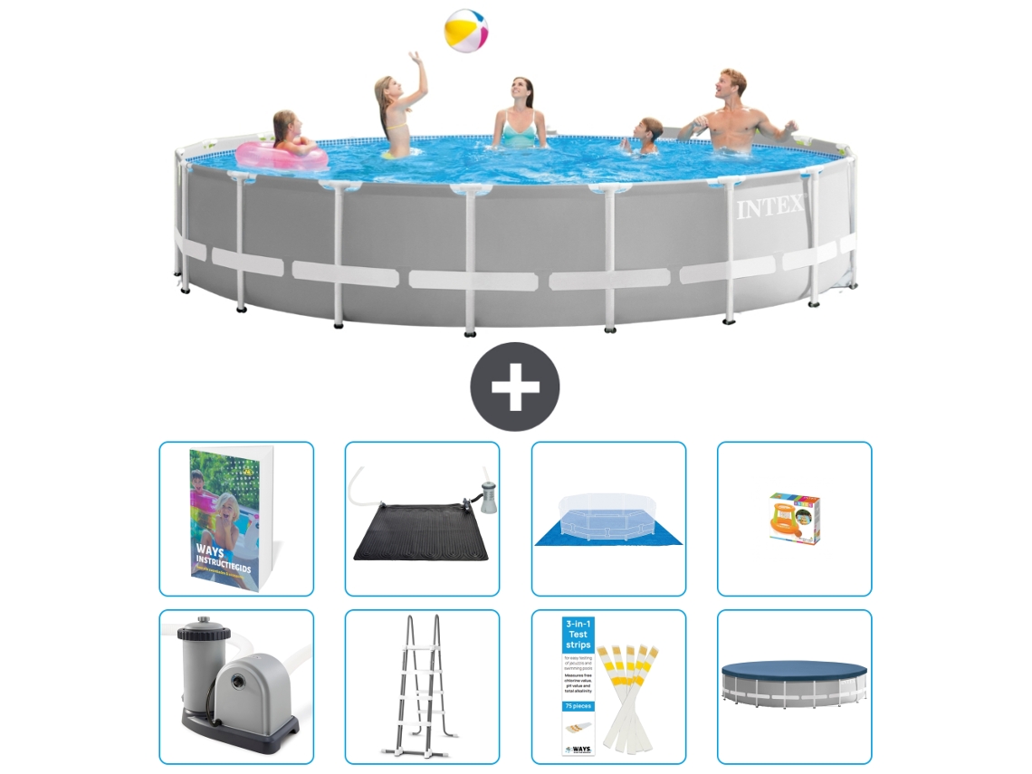 Intex Piscina Prism Frame Redonda - 549x122 Cm - 9-peças S559