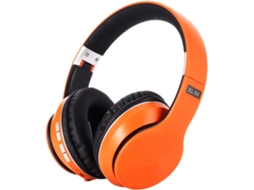 Fones De Ouvido Sem Fio Toyvian, Com Design Dobrável E Faixa De Cabeça Ajustável, Tecnologia Sem Fio 5 0, Cor Laranja