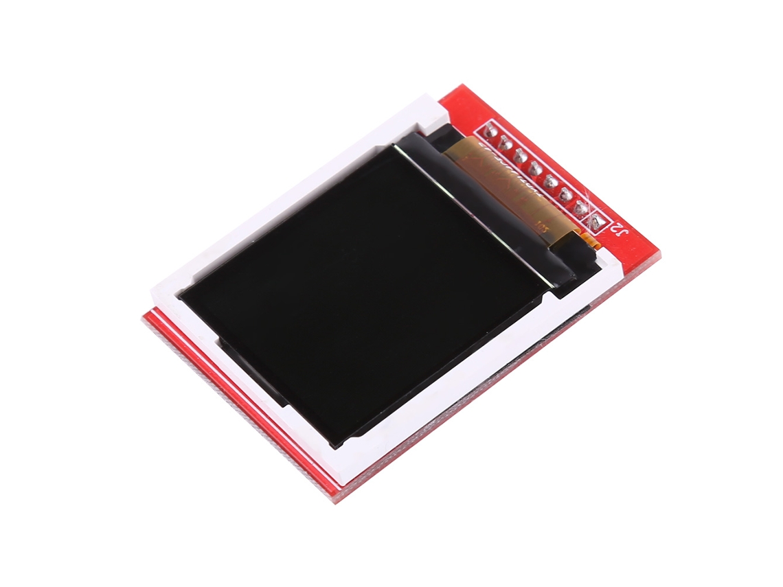 Módulo display LCD TFT colorido 1.44 polegadas 128x128 com interface serial periférica