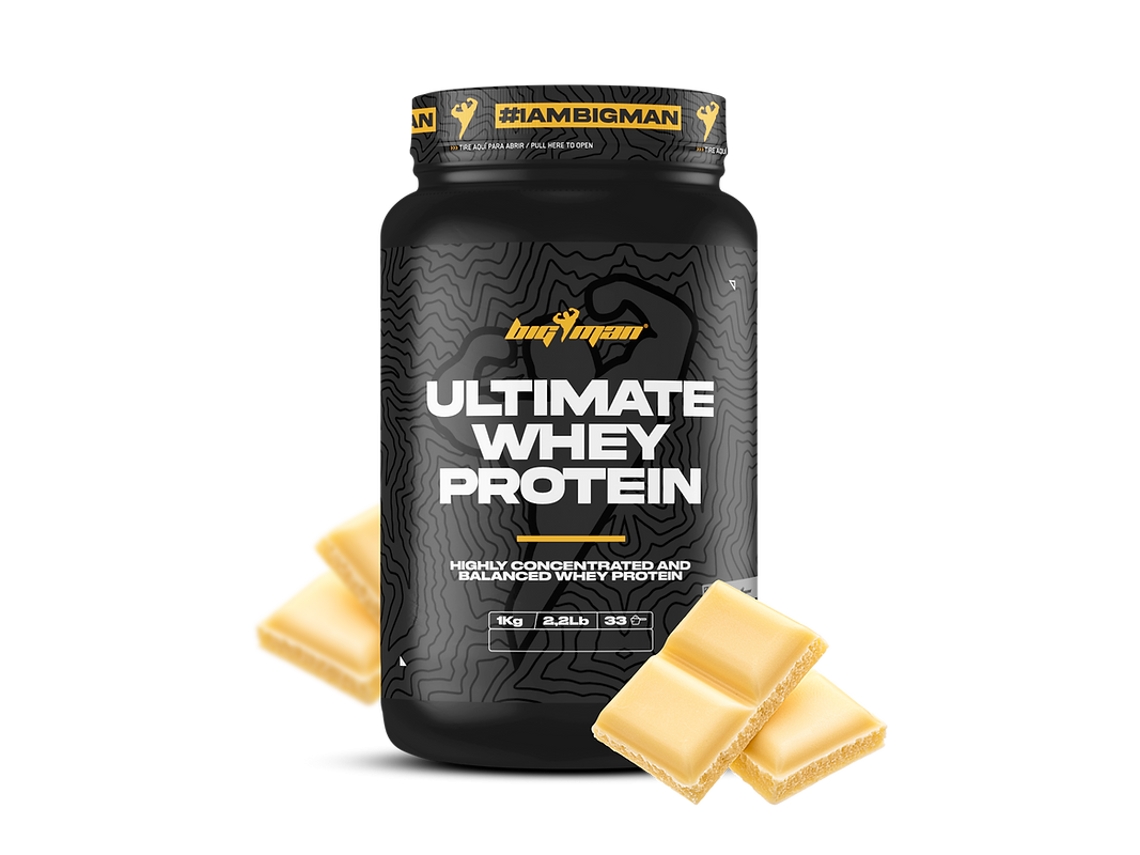Ultimate Whey Protein 2,2 Lbs 1 Kilo Big Man