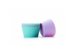 4 Moldes para Cupcake IBILI Silicone
