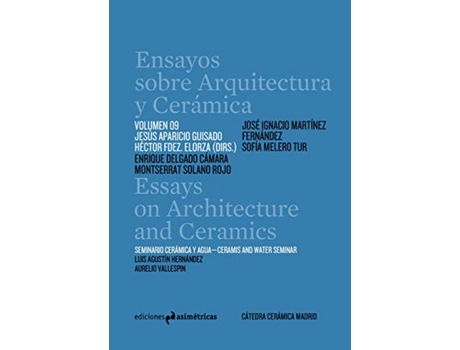Livro Ensayos Sobre Arquitectura Y Ceramica Vol 9 de Aparicio Guisado Jesús María (Espanhol)