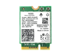 Lurelia Placa Wi-fi Ax201ngw Wi-fi 6 3000 Mbps Dual Band 2,4/5 Ghz Bluetooth 5.1