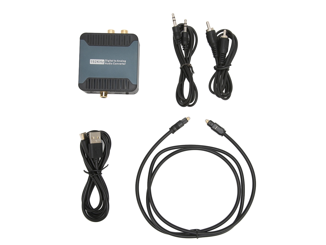 Conversor Dac LAXISCREED Óptico para Rca 192khz