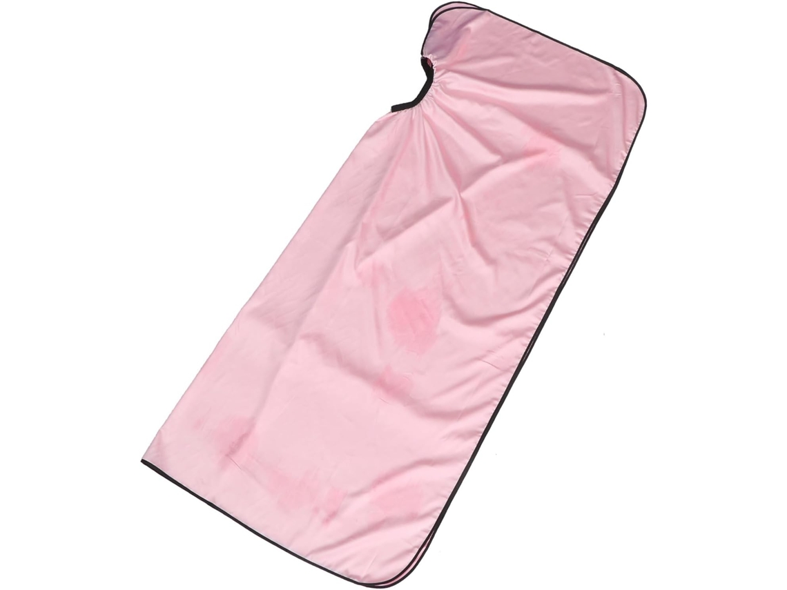 Capa Leve Rosa Profissional Para Salão De Cabeleireiro Em Tecido Impermeável 140x170