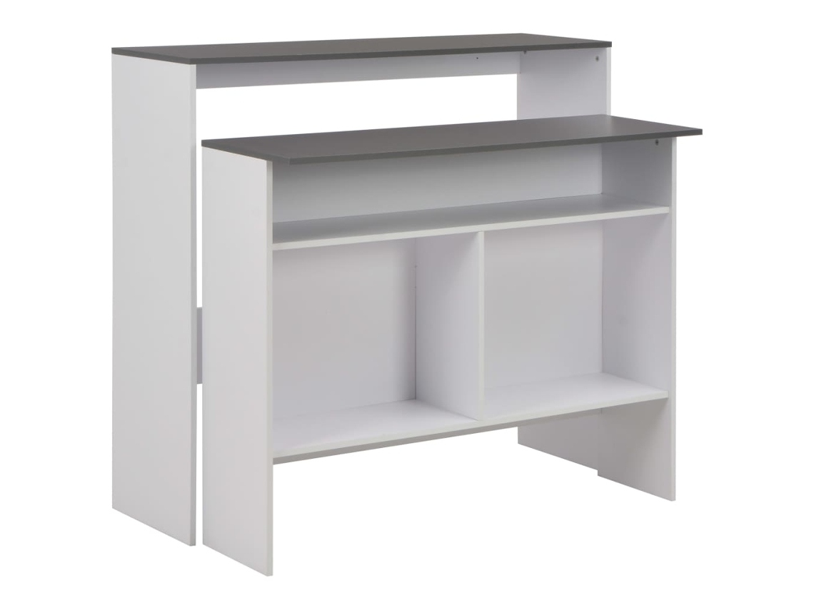 Bar Table, Bar Tables Vidaxl Branco Madeira Processada (n/a)