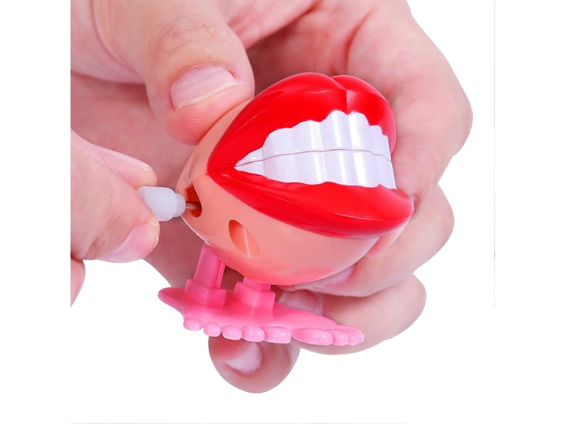 Brinquedo Mecânico Criativo Com Formato De Olhos Grandes, Dentaduras Pulando, Brinquedo Mecânico Para Decoração De Halloween Ly Ebike