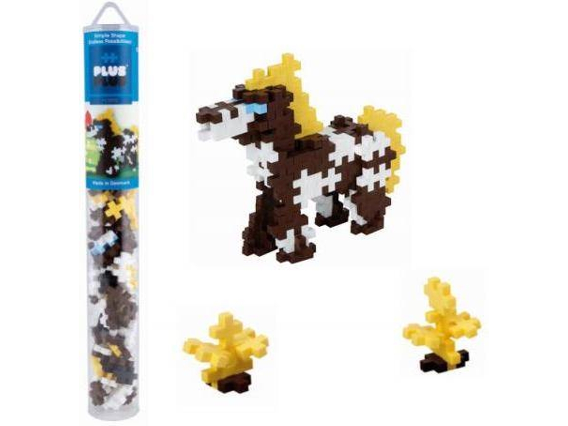 Blocos de Construção PLUS PLUS Cavalo (100 Peças)
