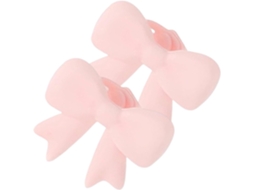 Conjunto De 2 Peças Clipes Decorativos 3d Em Silicone Para Fones Ouvido, Design Feminino, Ideal Para Casa, Escritório
