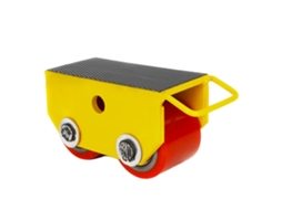 Carrinho De Máquina, Capacidade De Carga 2,5t, Dimensões 22×10×11 Cm, Tamanho Do Rolo 8×7 Cm, Peso Líquido 5 Kg, Número De Rolos 2