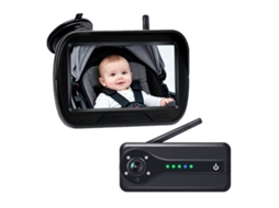 Kit De Monitoramento Sem Fio Para Bebês Para Carro, Com Ventosa E Visão Noturna Infravermelha.