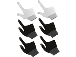 Nuobesty 3-pares De Dedeiras Sensíveis Para Jogos Em Dispositivos Móveis, Dedeiras De Dois Dedos Respiráveis E