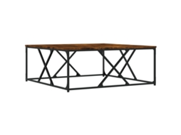 Mesa de Centro MAISON EXCLUSIVE Derivados de Madeira Carvalho Fumado 100x100x40 cm