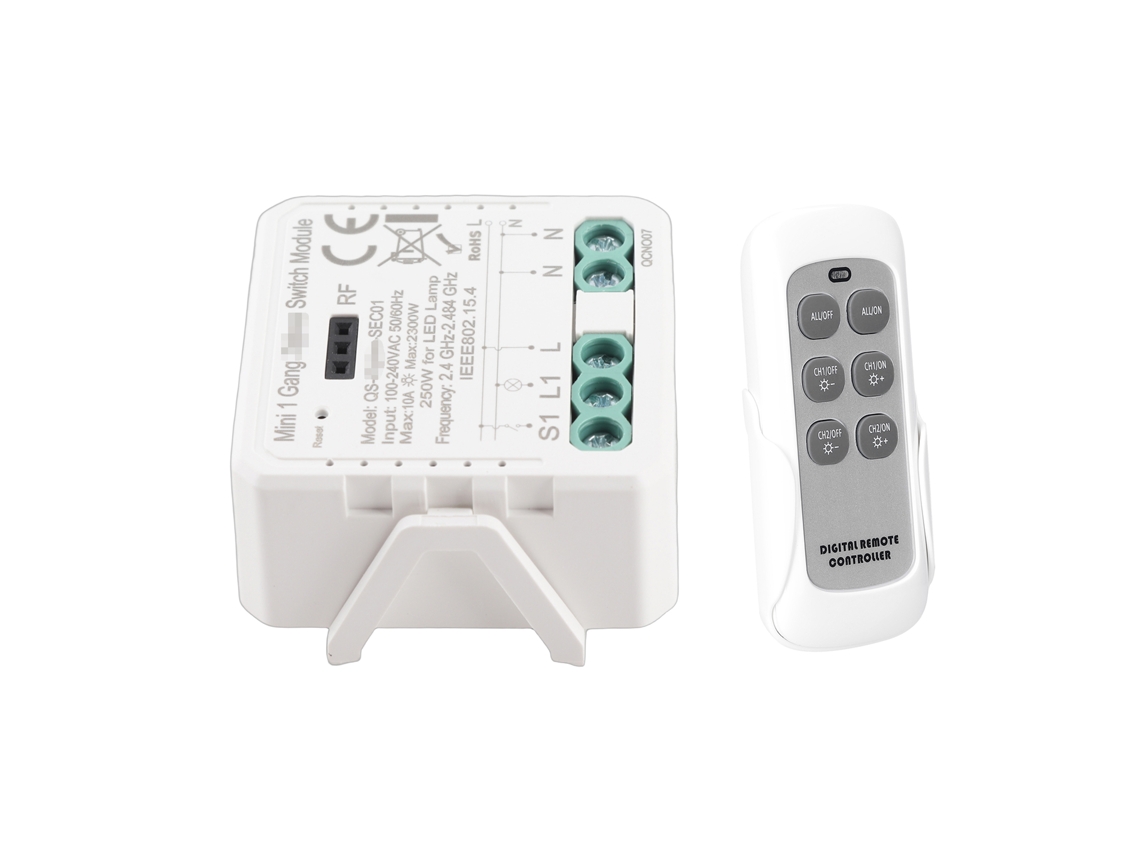 Módulo de Interruptor Inteligente Tuya Zigbee 1 Canal S/MARCA