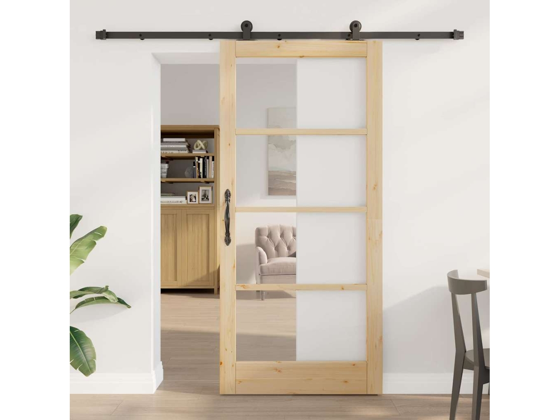 Vidaxl Porta Deslizante Orkdal Natural 93 X 202 Cm