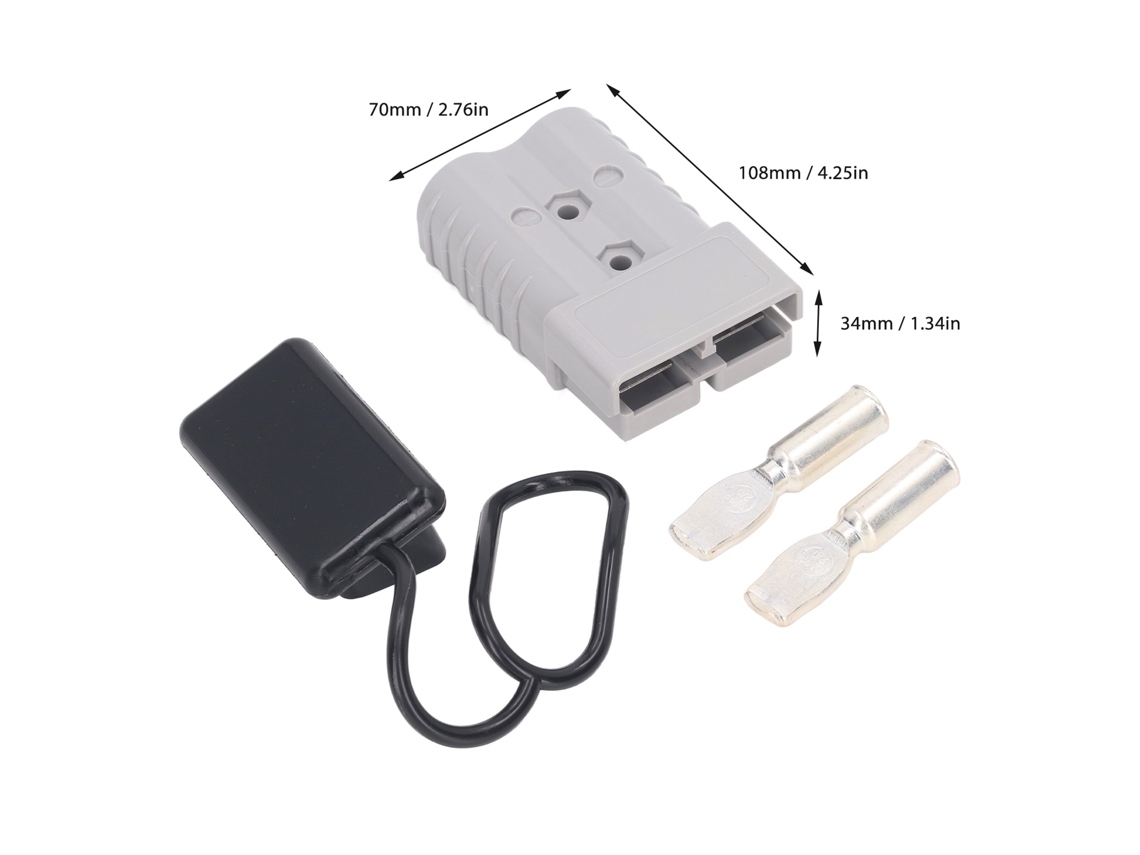 Kit De Conexão Rápida De Bateria Laxiscreed Para Até 350a E 600v, Ligação Segura E Eficiente Para Automóveis