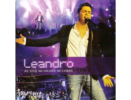 CD/DVD Leandro - Ao Vivo no Coliseu de Lisboa