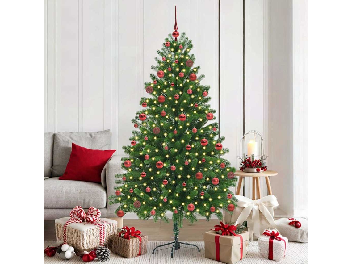 Vidaxl Árvore De Natal Verde 180 Cm Pe