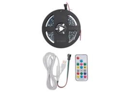 Fita de Led Rgb 5v Usb com Controle Remoto 3 Pinos