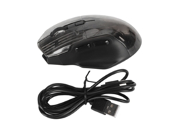 Mouse Gamer Rgb De 3 Modos Com Fio E Sem Fio