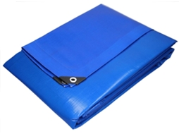 Lona de Proteção ECD Impermeável Com Ilhós De Polietileno Capa Azul