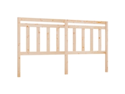 Cabeceira de cama 186x4x100 cm Pinho Maciço MAISON EXCLUSIVE