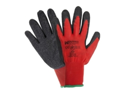 Guantes latex / nylon gripflex con colgador talla  8 (par)