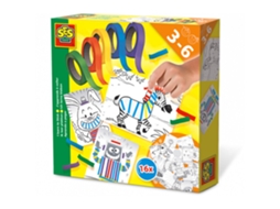 Kit de Artesanato para Crianças SES CREATIVE Aprender a Colar