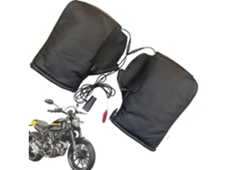 Luvas Confortáveis Para Guidão De Motocicleta Com Aquecimento Térmico E Elétrico Para Neve.