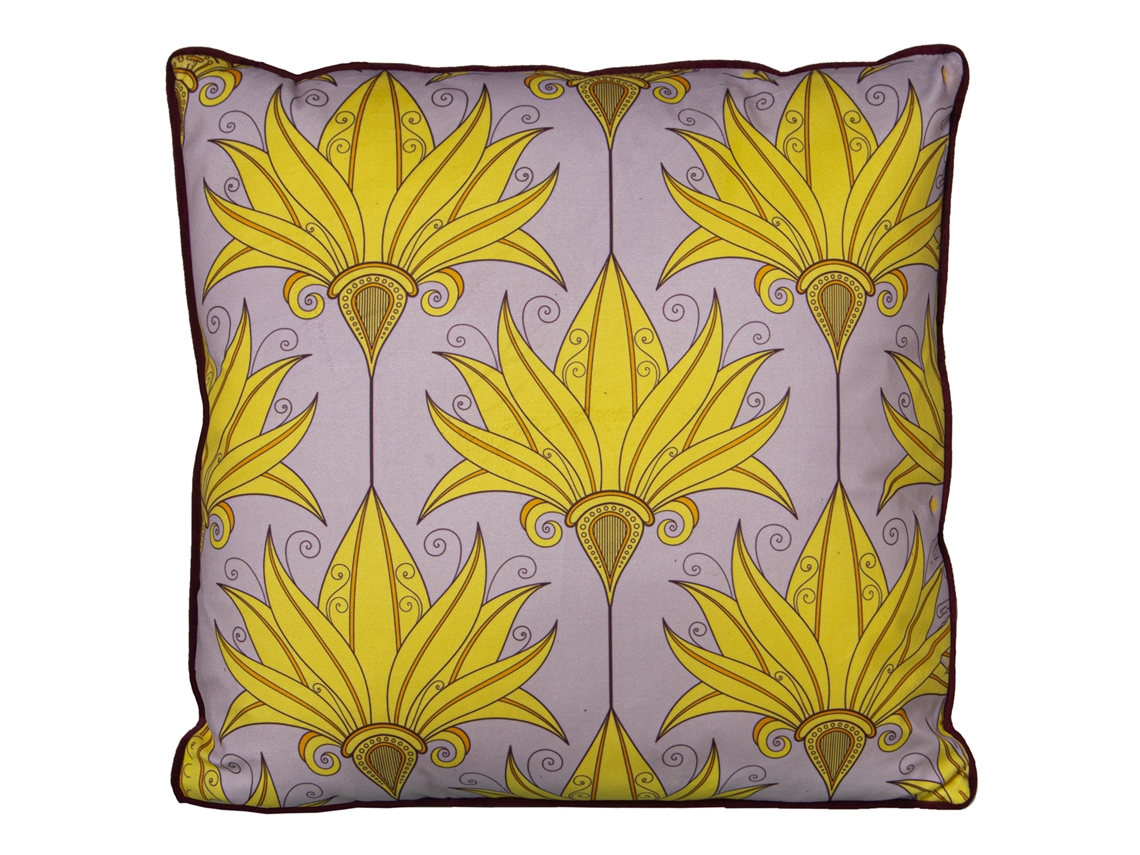Almofada Decorativa DRW (45 x 45 cm - Amarelo)