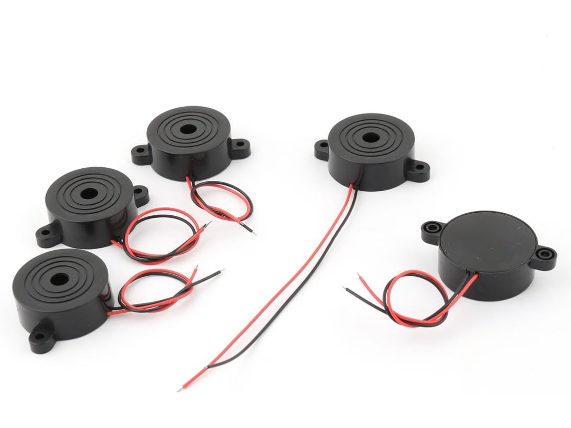 Conjunto de 5 Fios 12v Dc para Alarme Eletrônico Ativo Áudio Industrial CHABERLU