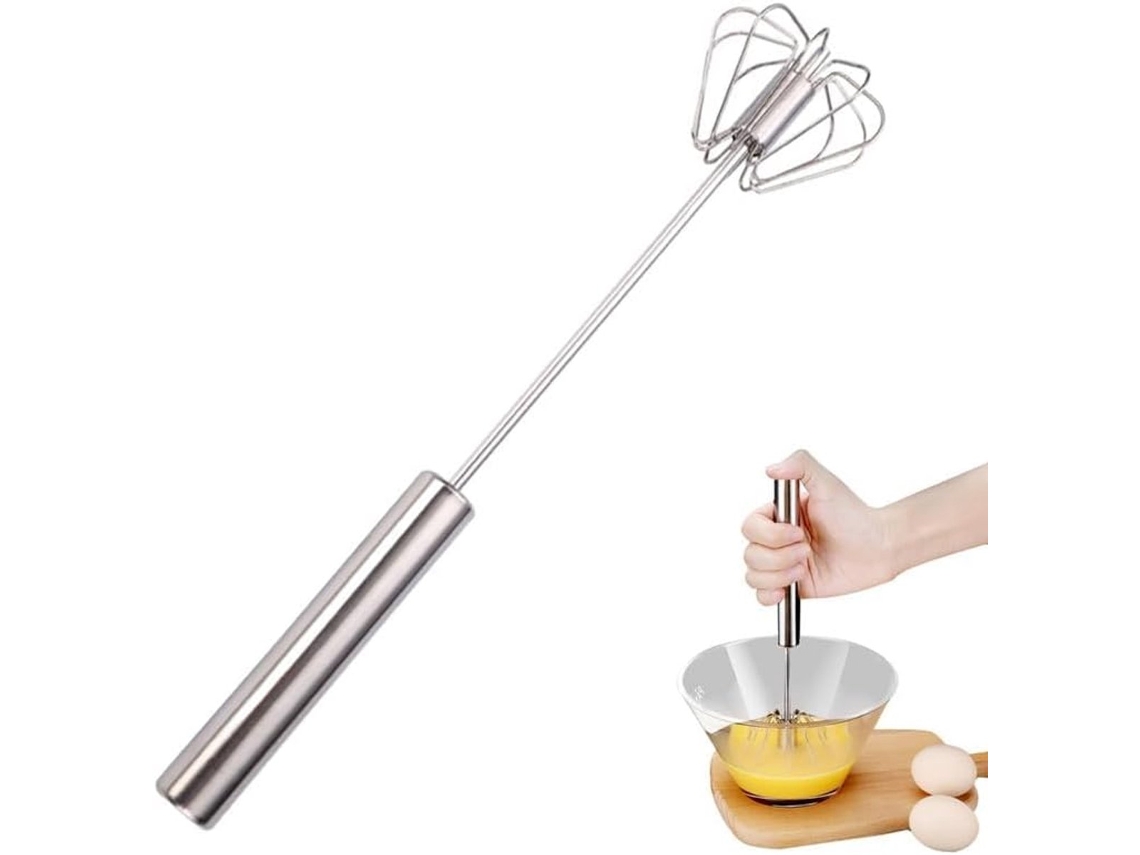 Batedeira Manual, Batedeira Semiautomática De 25 Cm Para Ovos E Cremes, Utensílio De Cozinha Para Cozinhar E Assar, Batedor De Leite