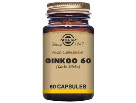 Ginkgo 60 (Ginkgo biloba)  60 mg (60 Cápsulas)