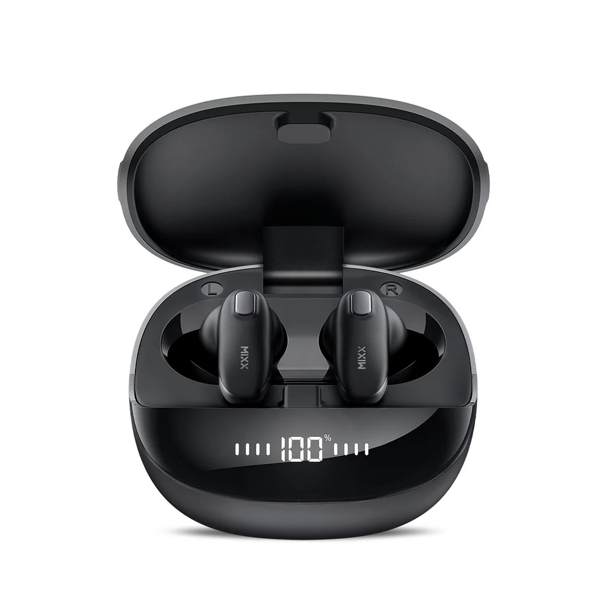 Auriculares MIXX Strambuds Mini Charge 2 (In Ear - Autonomia: Até:6 horas - Preto)