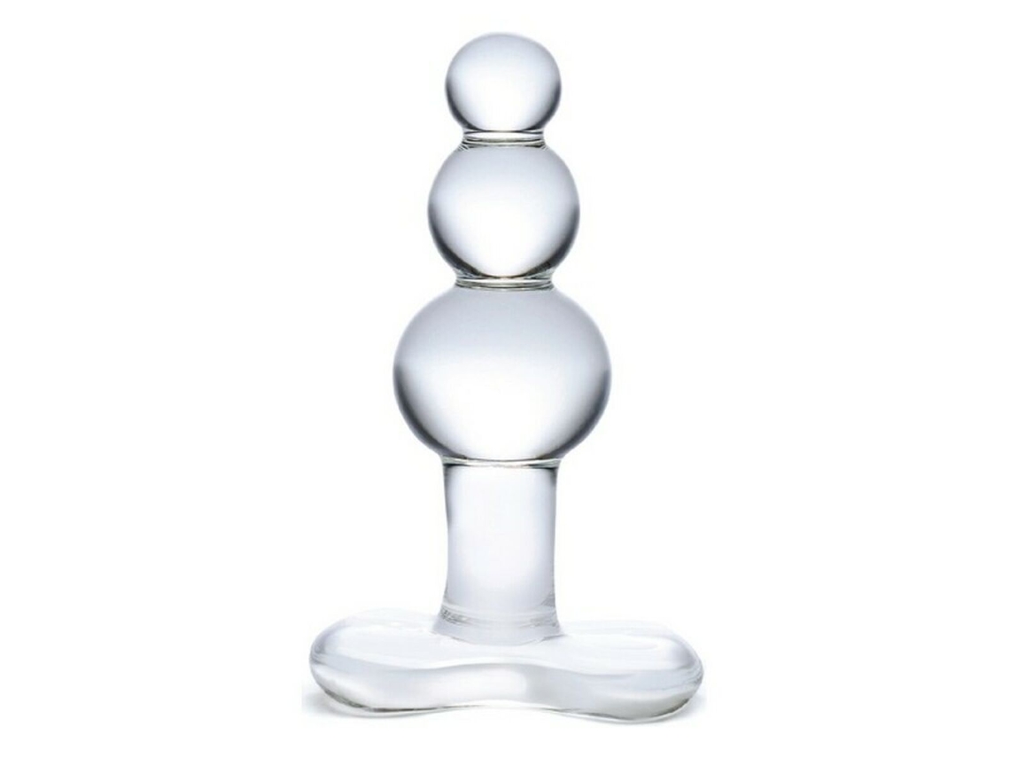 Plug Anal Beaded Glass Glas