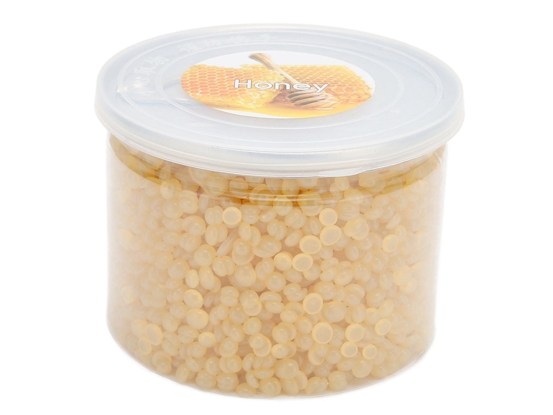 2026 perlas de Cera Depilatoria 10.6 Oz Punto de Fusión Bajo Y Alta Adhesión para Depilación Miel