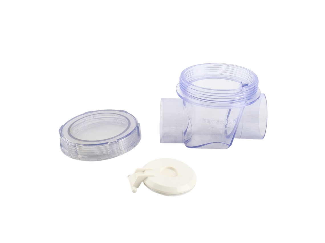 Válvula De Retorno Para Inodoro Prevenção De Retrocesso Válvula Antirretorno Pvc Unidireccional