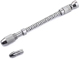 Mandril Richvibe Em Liga Metálica Para Mini Manual, Faixa De Aperto 0,1 A 2 Mm, 110 Madeira E Entalhe